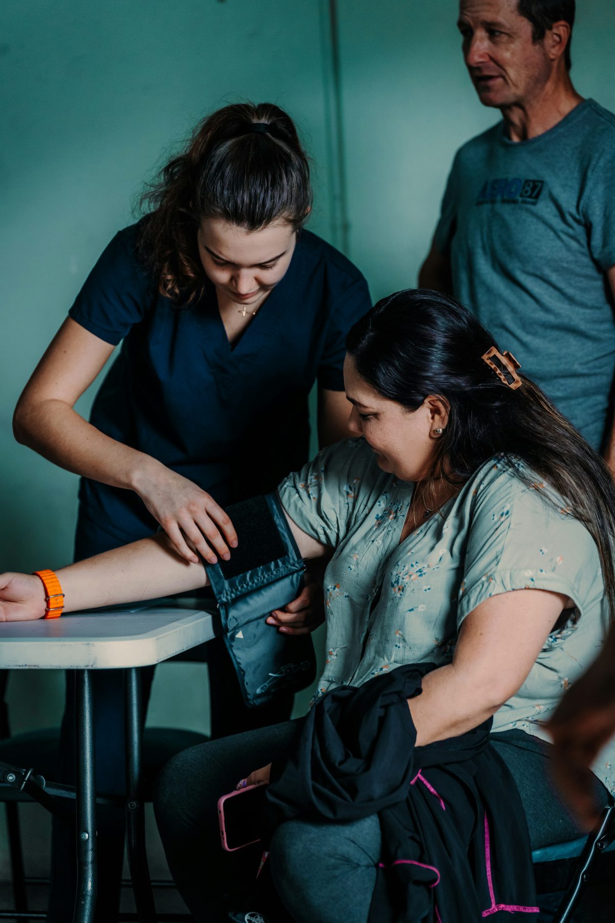 Infirmière en pratique avancée auprès d'une patiente