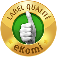 Label Qualité eKomi, Certification Or